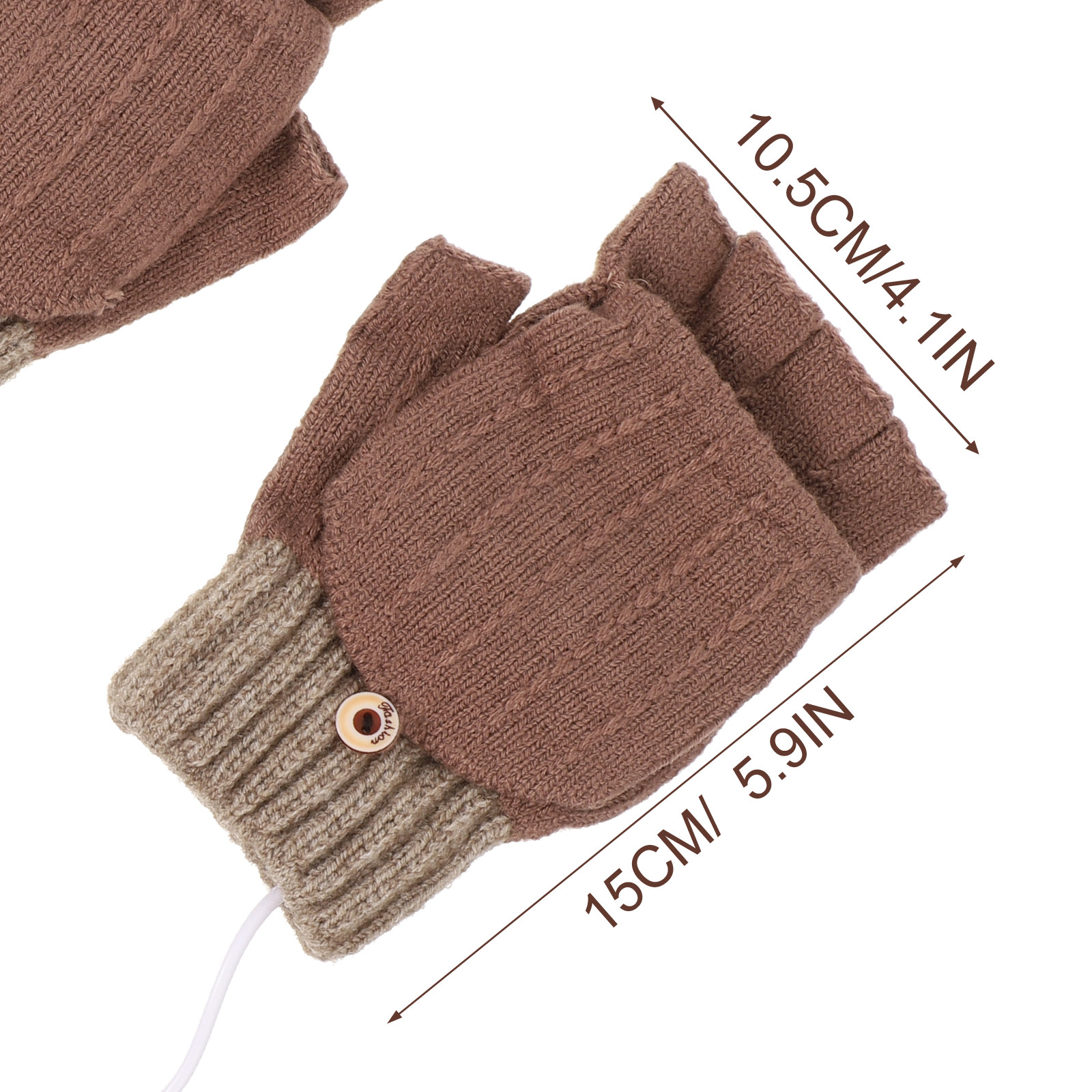1Pair Heated Winter Gloves Ele - Heated Gloves Electric ulasan dan harga