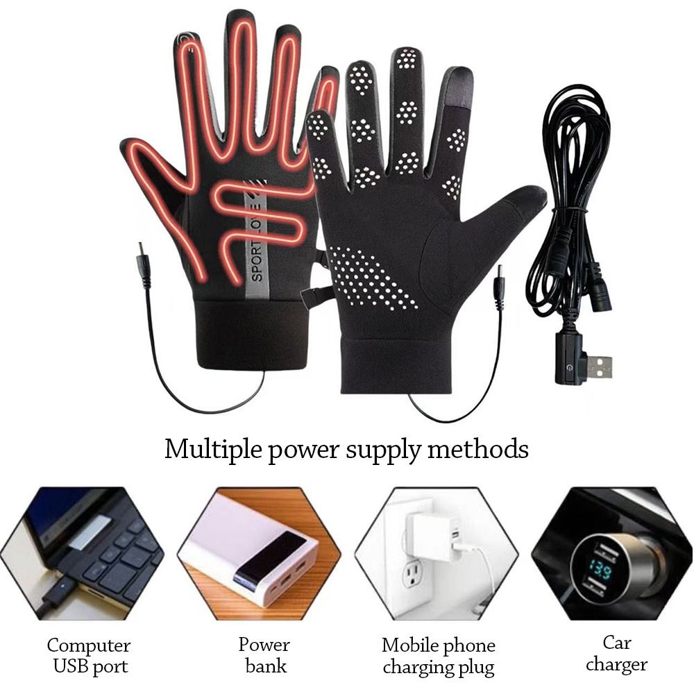 Creative Winter USB Heated Glo - Heated Gloves Electric ulasan dan harga